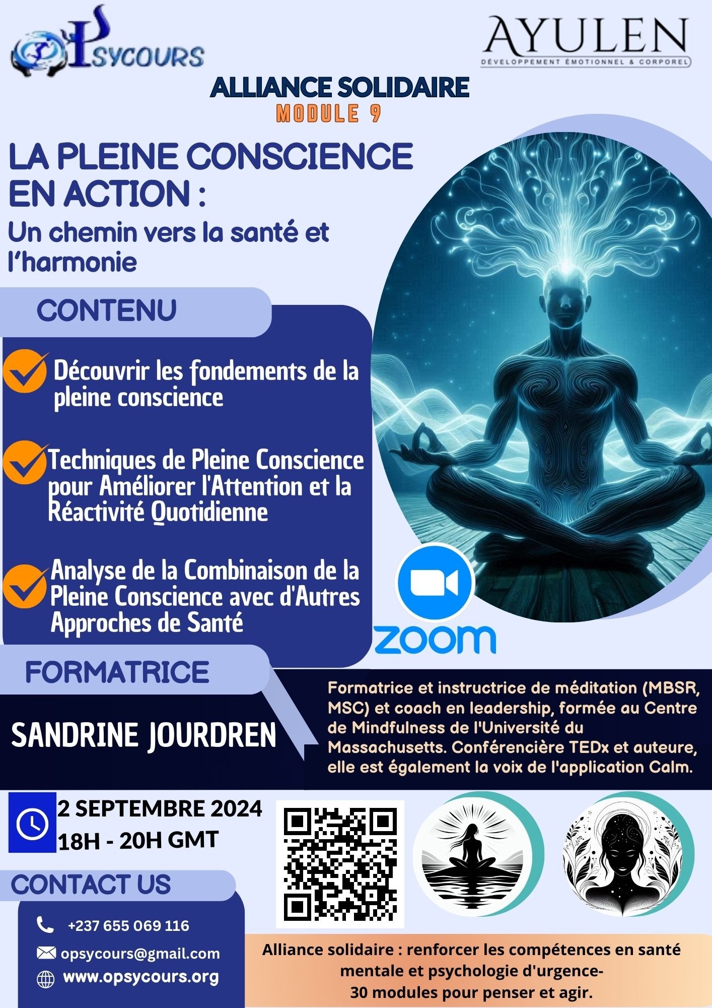 La pleine conscience en action, un chemin vers la santé et l’harmonie