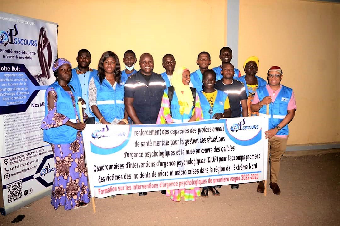 Formation premiers gestes d'urgence — OPSYCOURS et Sapeurs-Pompiers de Maroua
